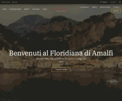 Hotelfloridiana.it(Hotel Floridiana Amalfi) Screenshot