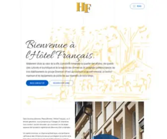 Hotelfrancais.lu(Hôtel Français Luxembourg) Screenshot