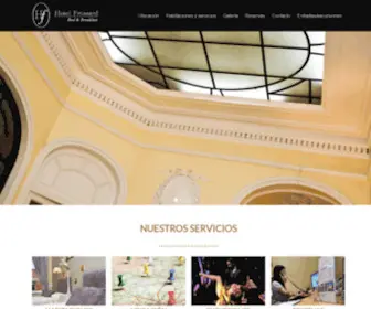Hotelfrossard.com.ar(Hotel Frossard) Screenshot
