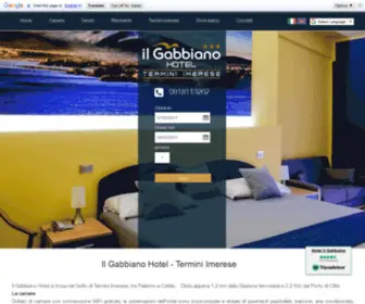 Hotelgabbiano.it(Cefalù) Screenshot