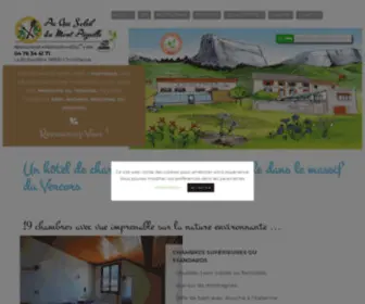 Hotelgaisoleil.com(Hotel Vercors) Screenshot