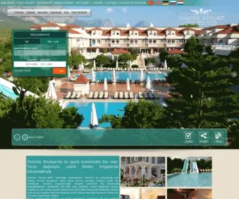 Hotelgardenresort.com(Garden Resort Bergamot Otel) Screenshot