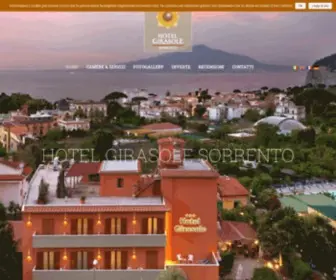 Hotelgirasole.com(Hotel Sorrento) Screenshot