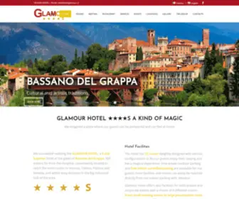 Hotelglamour.it(Hotel Glamour a Bassano del Grappa 4 Stelle Superior) Screenshot