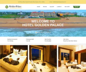 Hotelgoldenpalacepuri.in(Hotel Golden Palace Puri) Screenshot