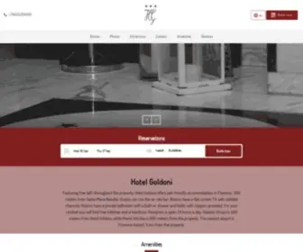 Hotelgoldoni.com(Hotelgoldoni) Screenshot