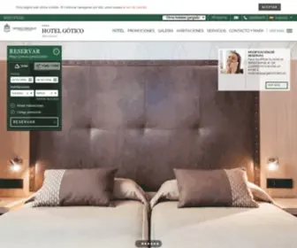 Hotelgotico.com(Hotel Gótico en Barcelona) Screenshot