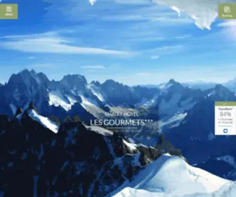 Hotelgourmets-Chamonix.com(SITE OFFICIEL) Screenshot