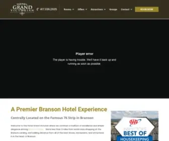 Hotelgrandvictorian.com(Hotels in Branson Mo) Screenshot