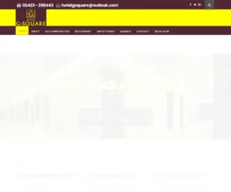 Hotelgsquareshirdi.com(G square hotel) Screenshot