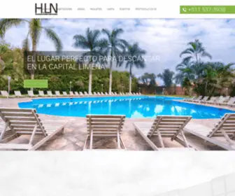 Hotelhaciendalimanorte.com(Hotel Hacienda Lima Norte) Screenshot