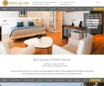 Hotelhelios.fr(Hotel Helios) Screenshot