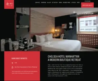 Hotelhenrinyc.com(Boutique Hotels in Manhattan) Screenshot