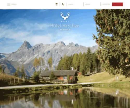 Hotelhirschen.at(Hotel Hirschen Silbertal 4) Screenshot