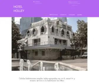 Hotelholley.cl(Hotel holley) Screenshot