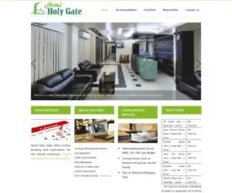 Hotelholygate.com(Hotel Holy Gate) Screenshot