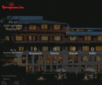 Hotelhoneymooninn.net(Hotel Honeymoon Inn Shimla) Screenshot