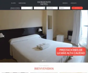 Hotelhorizonte.com.ar(Hotel en Mar del Plata) Screenshot