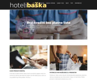 Hotelibaska.hr(Broj 1 kada su u pitanju savjeti) Screenshot