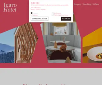 Hotelicaro.com(Ihr Hotel auf der Seiser Alm) Screenshot