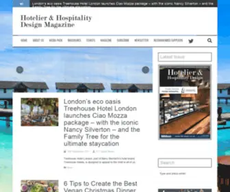 Hotelierandhospitality.com(Hotelier & Hospitality Design) Screenshot