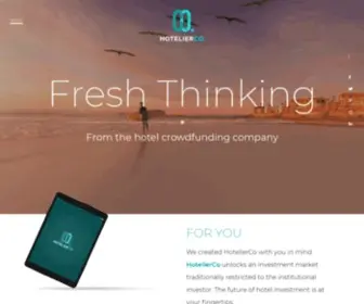 Hotelierco.com(Front Page) Screenshot