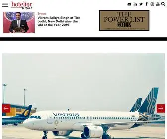 Hotelierindia.com(Hotelier India News) Screenshot