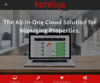 Hoteliga.com(Channel Manager and Booking Engine for Your Property) Screenshot