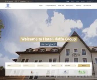 Hoteliilidza.ba(Hoteli Ilidža) Screenshot