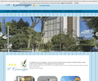 Hotelilcaravaggio.com(Offerte albergo marina di pietrasanta) Screenshot