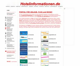 Hotelinformationen.de(Hotelinformationen) Screenshot