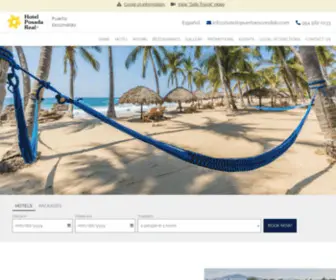 Hotelinpuertoescondido.com(Posada Real Puerto Escondido Hotel) Screenshot