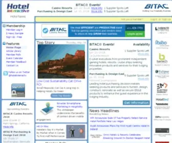 Hotelinteractive.net(Hotel Interactive®) Screenshot