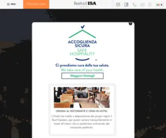 Hotelisa.net(Isa Design Hotel Roma) Screenshot
