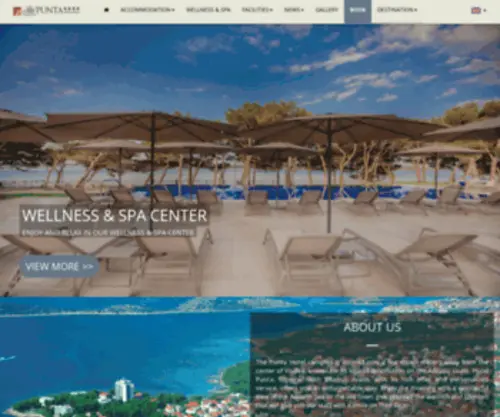 Hotelivodice.hr(Hotel Punta Vodice) Screenshot
