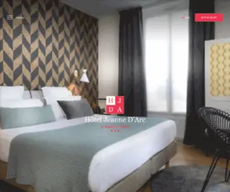 Hoteljeannedarc.com(Hotel Jeanne d’Arc Le Marais Paris) Screenshot