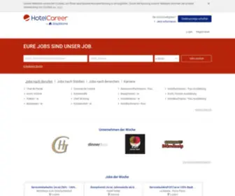 Hoteljobs.ch(Jobbörse Hotellerie) Screenshot