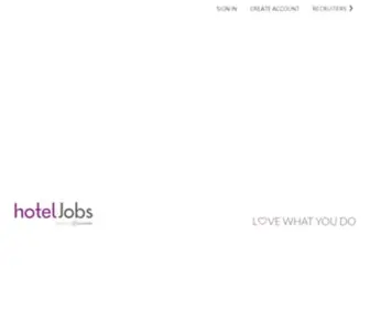 Hoteljobs.co.uk(Hotel Jobs UK) Screenshot