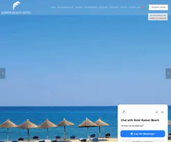 Hotelkamari.gr(Kamari Thasos) Screenshot