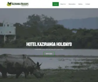 Hotelkazirangaholidays.in(Hotel Kaziranga Holidays) Screenshot