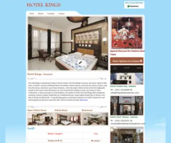 Hotelkingsjammu.com(Hotel Kings Jammu) Screenshot