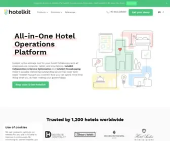 Hotelkit.net(All-in-One Hotel Operations Platform) Screenshot