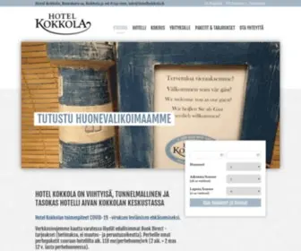 Hotelkokkola.fi(Hotel Kokkola) Screenshot