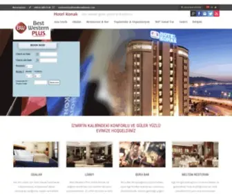 Hotelkonakizmir.com(Best Western Plus Hotel Konak) Screenshot