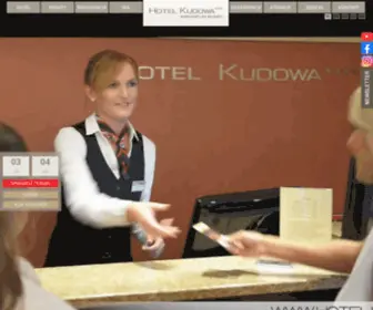 Hotelkudowa.pl(Hotel Kudowa) Screenshot