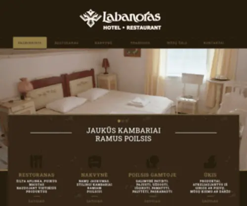 Hotellabanoras.lt(Index) Screenshot