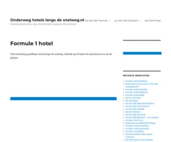 Hotellangsdesnelweg.nl(Hotellangsdesnelweg) Screenshot