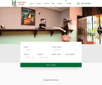 Hotellibano.com(Hotel Libano) Screenshot