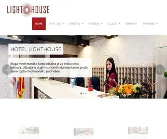 Hotellighthouse.me(Hotel Lighthouse Igalo Herceg Novi Montenegro) Screenshot