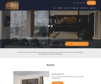 Hotellily.co.uk(Hotel) Screenshot